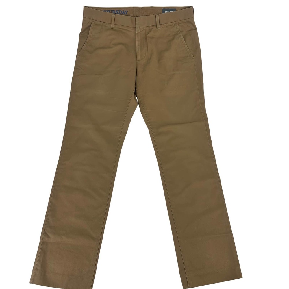 Bonobos pants size 32x30 Thursday dark khaki office dress color BR251